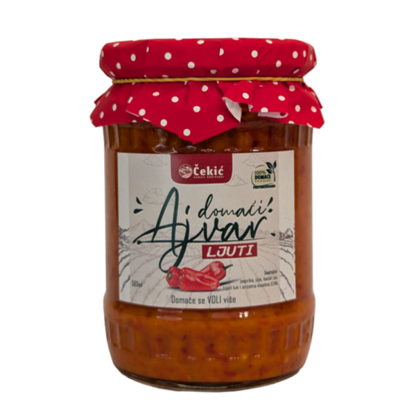 ajvar ljuti domaci proizvodi cekic potkozarska kuca prijedor