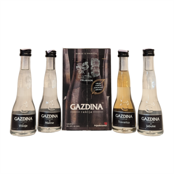 rakija quattro mini prijedorcanka gazdina potkozarska kuca prijedor